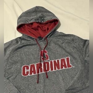 Stanford Cardinals Hoodie Sweatshirt by Champion - S